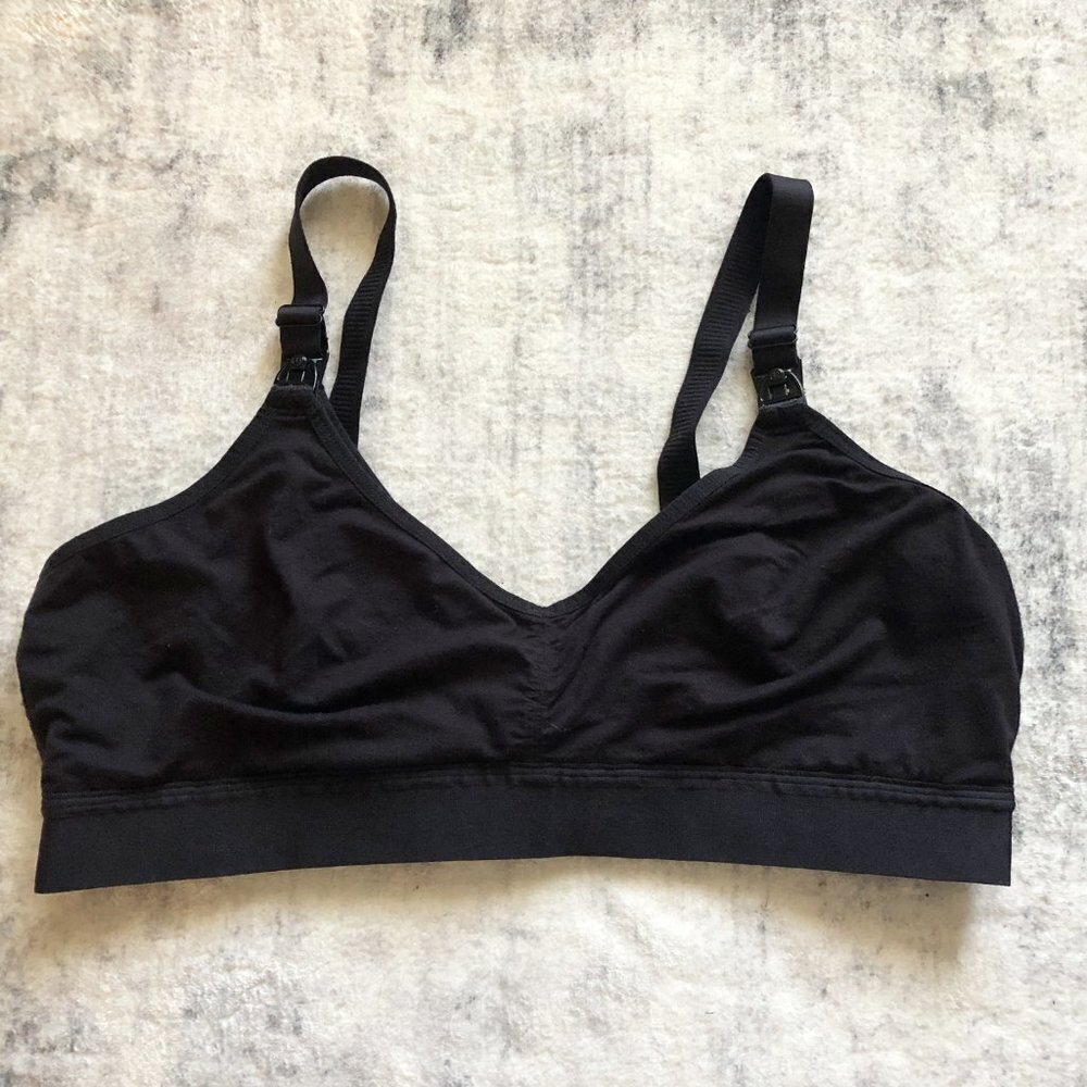 MOMCOZY Black Nursing Bra​